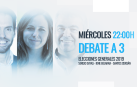 Navarra TV acoge este miércoles el debate entre Navarra Suma, Unidas Podemos y PSN