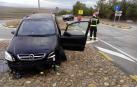 Un herido en un accidente de tráfico en la NA-653, a la altura de San Adrián