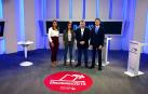 El autogobierno y el convenio económico centran el debate a tres en Navarra TV