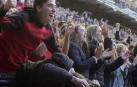 Así sonó El Sadar desde dentro en la victoria de Osasuna contra el Albacete