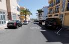 Calle en la que se produjo el apuñalamiento en San Bartolomé de Tirajana.