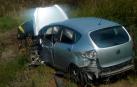 Tres heridos en un accidente de tráfico en la NA-121, en el Carrascal
