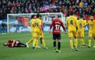 Imágenes del partido del Osasuna Alcorcón.
