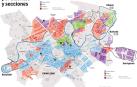 El voto en Pamplona y comarca por barrios y distritos