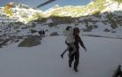 Rescatan en Gredos a 8 excursionistas, 5 menores, con "ceguera de la nieve"