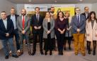 Presentación del III Alimenta Navarra Meeting Point: Unai Navarro (Coca Cola); Hector Barbarin (CNTA); Fernando Laguna (Eulen Alimentaria); José Luis Larríu (CaixaBank Empresas); Sandra Aguirre (Nagrifood); Alejandro Apezteguía (ACR Grupo); Ana Díez Fontana (CaixaBank); Toya Bernad (Nasertic); Tito Navarro (Navarra Capital); Iosu Palacios (SmartLean Solutions) y Marta Borruel (INTIA-Reyno Gourmet).