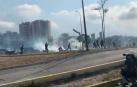Enfrentamientos en Caracas tras el alzamiento del martes