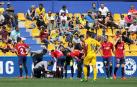 Galería de imágenes del partido disputado este sábado en el estadio de Santo Domingo.