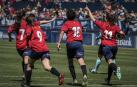 Osasuna Femenino superó al Santa Teresa Badajoz (2-1) con goles de Patricia Zugasti y Lorena Herrera, pero no logró el pase a la final de la fase de ascenso a LaLiga Iberdrola, en un duelo en el que las navarras mostraron mayor ambición en el campo que su rival.