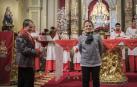 Misa de la escalera para los ayudantes de San Fermín