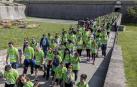 Un sol radiante se une a la V Marcha contra el Cáncer en Pamplona