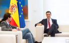 Iglesias no aclara si habrá Gobierno de coalición tras reunirse con Sánchez