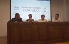 Los candidatos a la Alcaldía de Sangüesa, en el segundo de los debates municipales DN