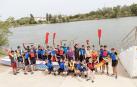 Los 'dragones' de Tudela ya surcan el Ebro