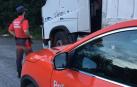 Denunciado un camionero por dar positivo en cocaína y heroína en la NA-121-A