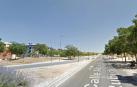 Carretera de Alfacar donde fue localizado el niño a las 6 de la mañana.