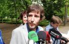Mikel Buil, en la Taconera.