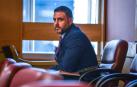 El hispano-estadounidense Pablo Ibar asiste a la fase oral del cuarto juicio al que es sometido, en el tribunal del condado Broward, en Fort lauderdale, Florida (EE UU).