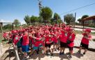 Grupo de niños en un campamento de verano en Sendaviva anterior