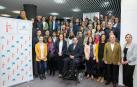 Representantes de las entidades beneficiarias del programa 'Innov@social'