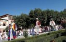 Salida de los gigantes y cabezudos de Pamplona, 9 de julio de San Fermín 2018