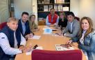 Navarra Suma (NA+) ha presentado a la Asociación de Empresarios de la Ribera su programa electoral