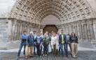 Los 'pilares' de la Puerta del Juicio de Tudela