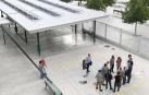Una comisión municipal visita colegios con instalaciones fotovoltáicas