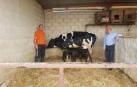 La vaca de Quesos Miguelito pare trillizos
