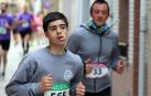 Rubén Juániz y Juan Martínez, dos corredores del Club Atletismo Iranzu de Estella, comparten triunfo en Allo.