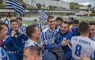 Galería de fotos de la victoria que ha dado la permanencia al Izarra