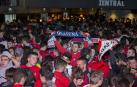 La afición de Osasuna esperó un ascenso que no llegó