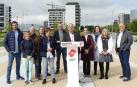 Enrique Maya en un acto electoral de UPN en Pamplona