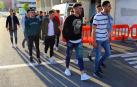 La plantilla de Osasuna se ha reunido en El Sadar para ver el Albacete-Granada