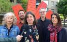 Acto electoral de la candidatura del Podemos al Ayuntamiento de Pamplona