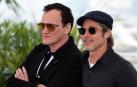 La atención estuvo puesta en los actores, que trabajaban juntos por primera vez en el filme de Tarantino