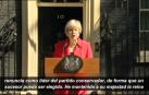 Theresa May anuncia su dimisión