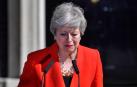 La primera ministra de Reino Unido, Theresa May, anuncia su dimisión