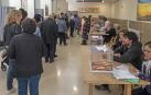 Colas para votar en Navarra en una jornada con una participación casi 6 puntos superior a la de 2016