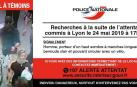 Imagen del autor del atentado en Lyon difundida por la policía francesa.
