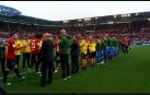 Pasillo de la UD Las Palmas a Osasuna (II)