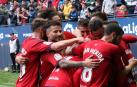 Galería de imágenes del Osasuna-Las Palmas disputado este sábado en El Sadar.