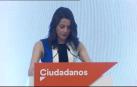 Arrimadas: "El crecimiento de Ciudadanos permite desalojar a Carmena"