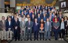 Representes de la Red Internacional de Asesorías IusTime reunidos en Pamplona para homenajear a Ofico.
