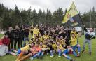 Los futbolistas de Barañáin vencieron en Arróniz y confirmaron el ascenso en una temporada en la que también han ganado la Copa IMQ.