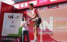 Arne Marit, primer líder de la Vuelta a Navarra