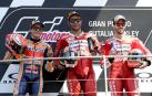 Petrucci arriesga y logra su primera victoria en MotoGP