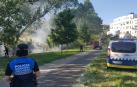 Sofocados dos incendios de pelusas en el Grupo Urdánoz y Miluce