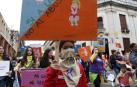 Manifestación en Paraguay contra la impunidad de los abusos sexuales a menores