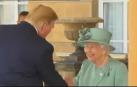 Recibimiento con honores a Trump en el Palacio de Buckingham